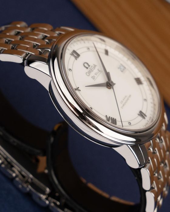 Zegarek męski Omega De ville Prestige Co-Axial 424.10.37.20.04.001