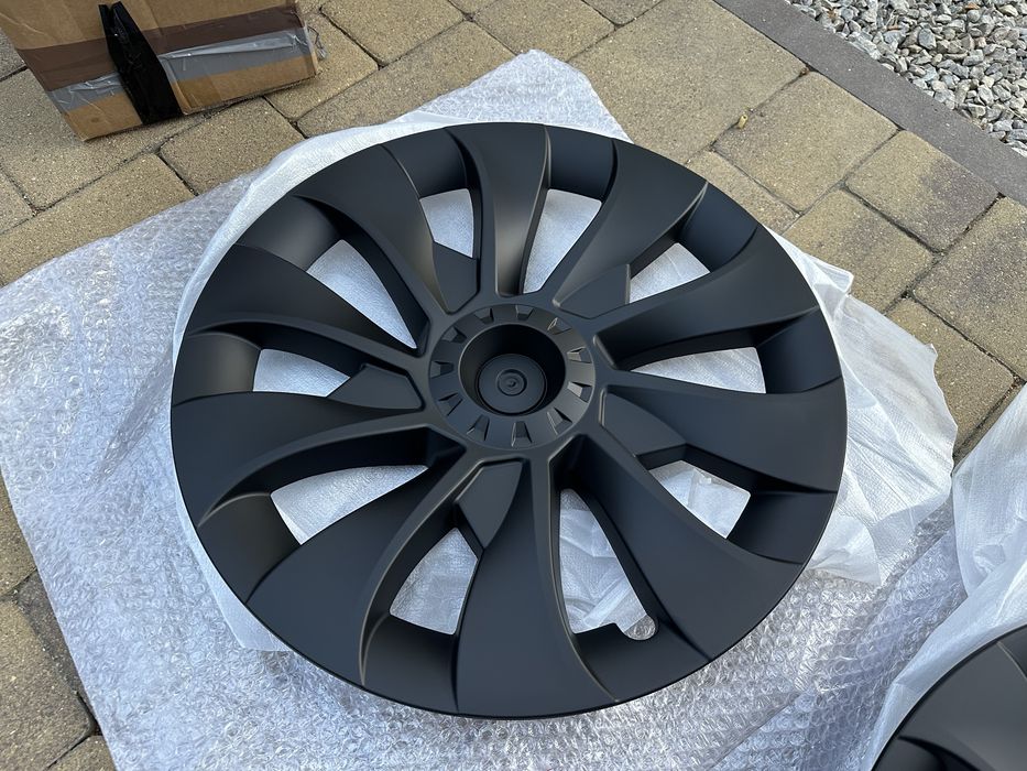 Ковпаки тесла турбіни р18 під performance tesla3 колпаки диски