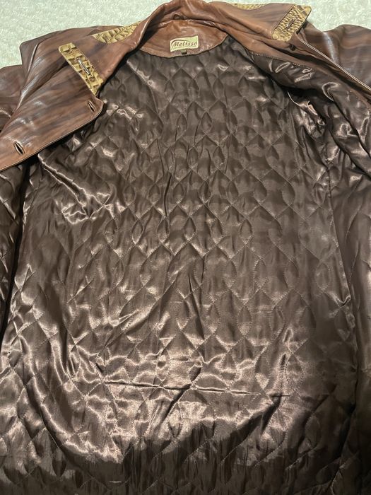 Плащ шкіряний (натуральна шкіра), розмір 52-54