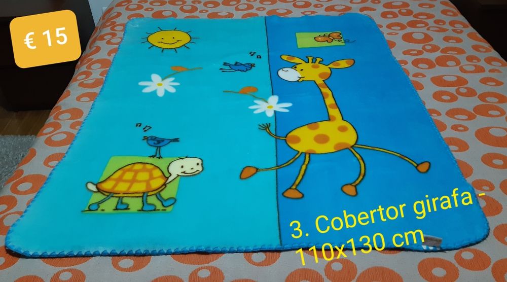 Cobertores, manta, fraldas e outros – desde € 3