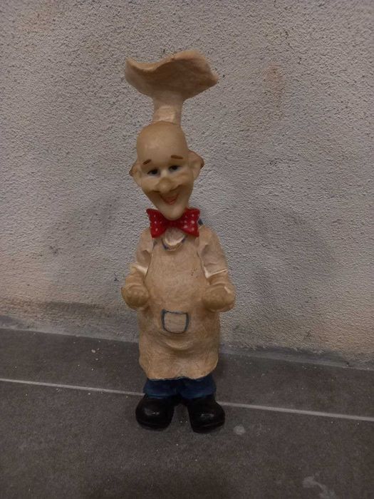 Figura decorativa : cozinheiro velhote