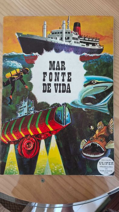 Caderneta cromos completa, ''Mar Fonte de Vida''