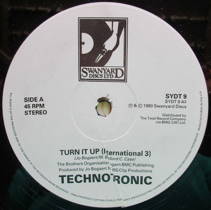Technotronic - - - - - Turn It Up - - - - - Maxi Single