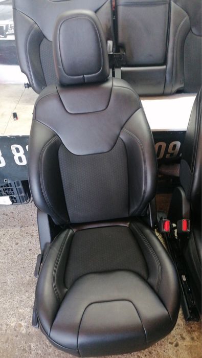 Салон сидіння сідушки Jeep Compass 2017-2024 з підігрівом комбіновані