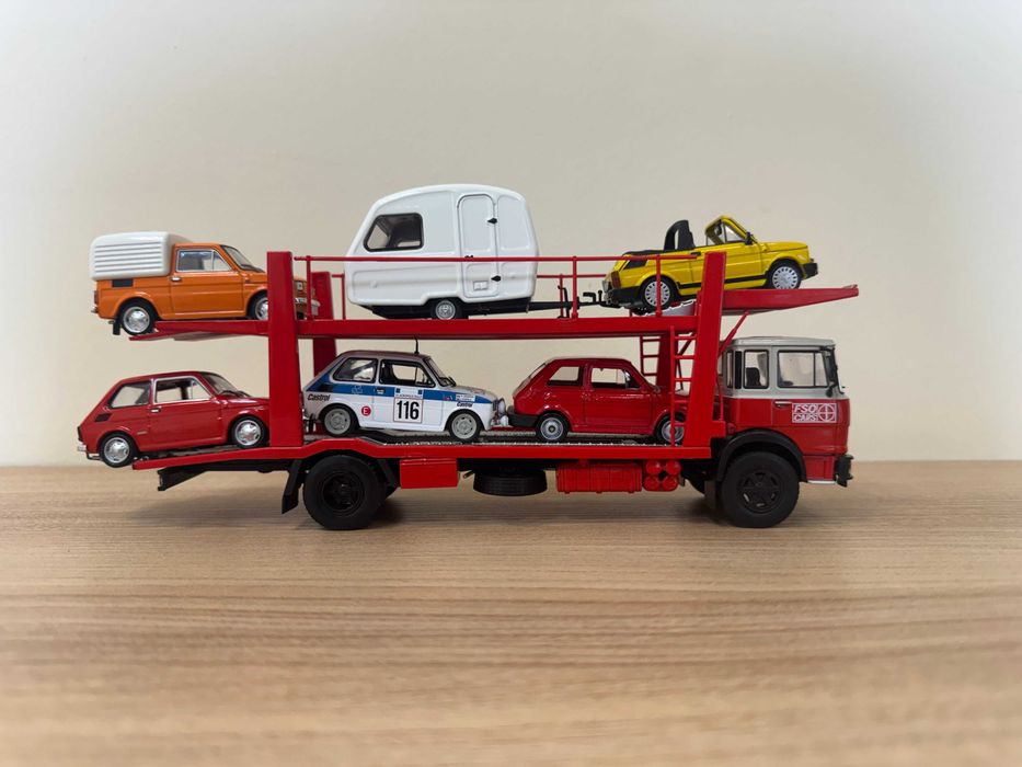 FIAT 6984 N H Kultowe Ciężarówki PRL nr113 De Agostini