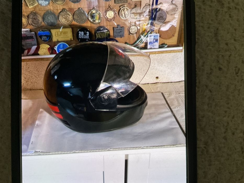 Capacete em bom estado