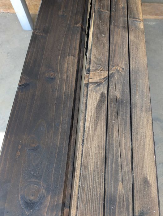 Deska świerkowa impregnowana kolor palisander 13 cm