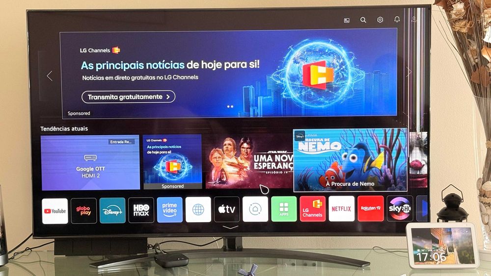 Smart TV LG NanoCell 55" (55NANO81) – Como Nova (Apenas c/ Linhas no Ecrã)