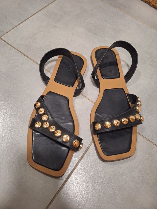 Sandały Reserved 37 skóra nowe