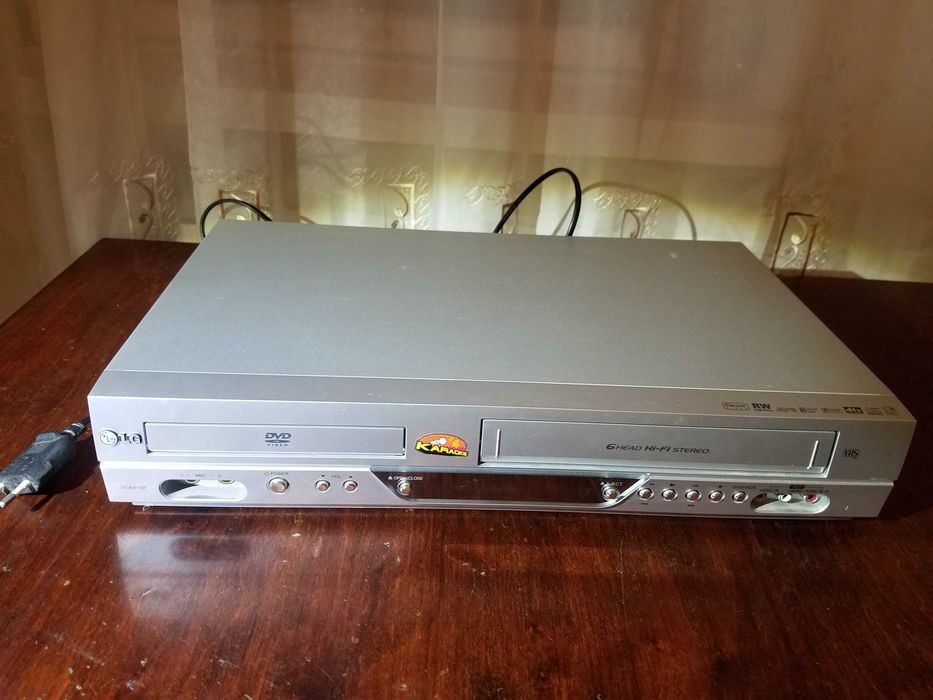 DVD LG DCK473B, видеомагнитофон , два в одном