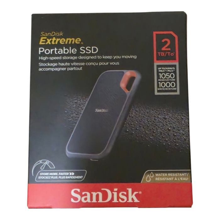 Зовнішній SSD Sandisk E61 v2 2Tb + Чохол