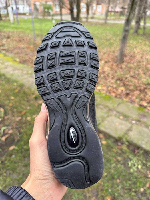 ОРИГІНАЛ! Nike Air Max 97 Triple Black 40 42 48.5 49.5 | BQ4567-001