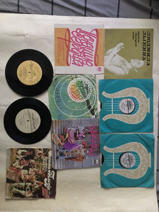 Пластинки периода ссср