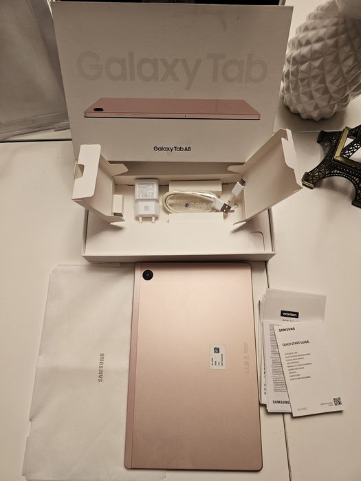 Tablet Samsung Galaxy Tab A8 - Cor Rosa (Pink Gold)