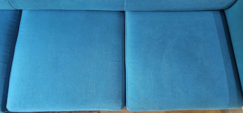 Sofa z funkcją spania, regulowane zagłówki