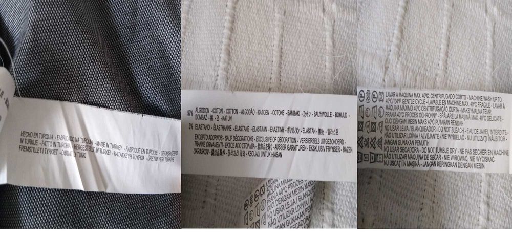 Camisa Basic Zara Man Slim Fit