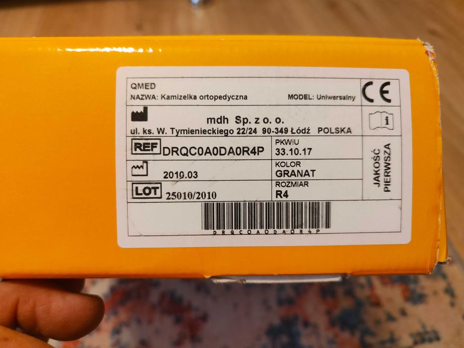 Kamizelka ortopedyczna R4+gratisy