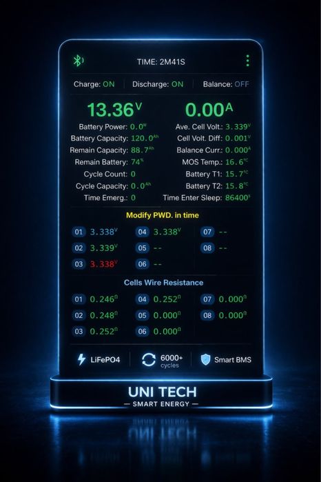 LFP Lifepo4 аккумулятор 12v 180 ah