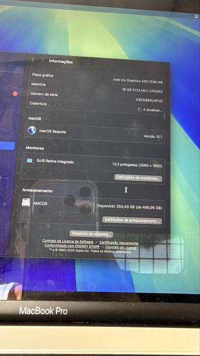 Macbook Pro 13,3