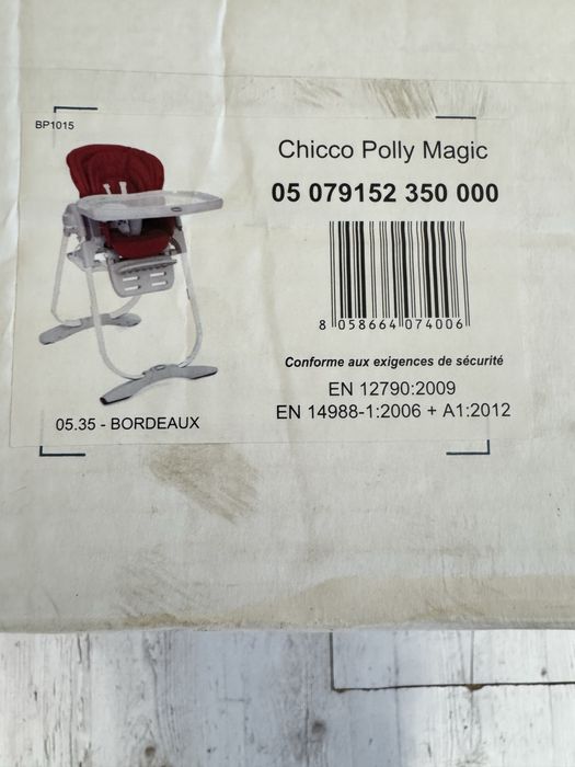 Стул для кормления Chicco polly magic