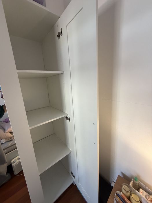 Roupeiro c/3 portas, branco, IKEA (BRIMNES)