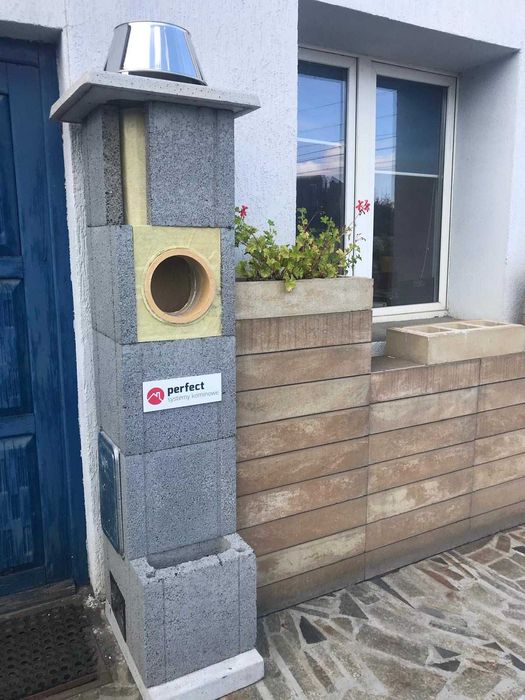 Komin systemowy ceramiczny spalinowy, dostawa
