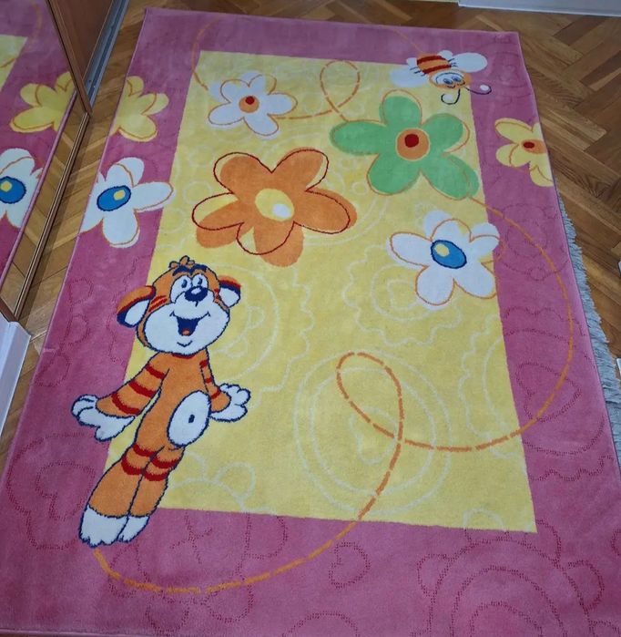 Dywan z pięknym wzorem