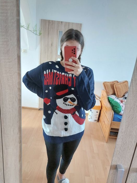 Świąteczny sweter nowy