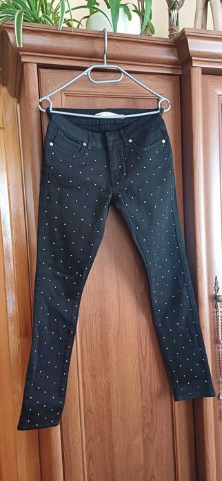Czarne spodnie damskie r. 27 Romeo & Juliet Couture