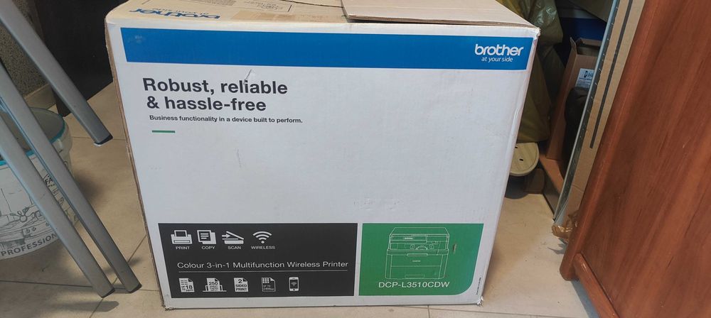Brother DCP-L3510 – drukarka laserowa 3w1 (druk, skan, kopia) + NOWE TONERY