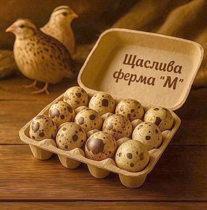 Продаж свіжого перепеліного яйця