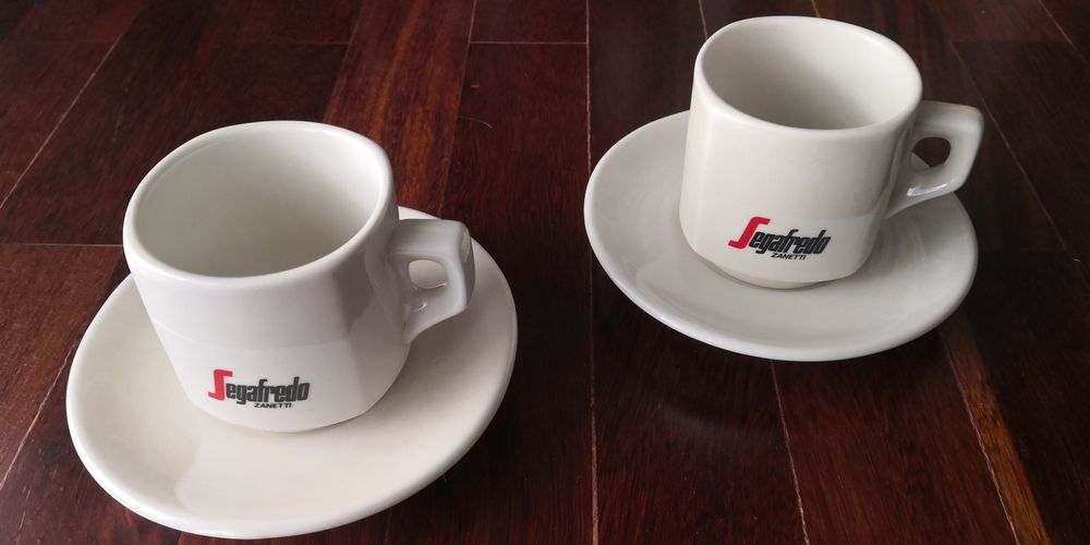 Chávenas meia de leite Segafredo