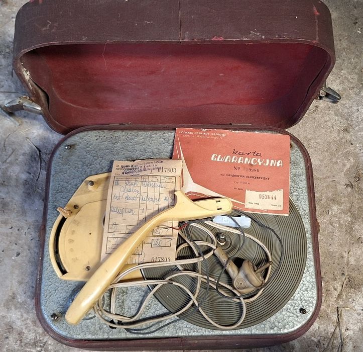 Gramofon ŁZR G-250 (1964 rok)