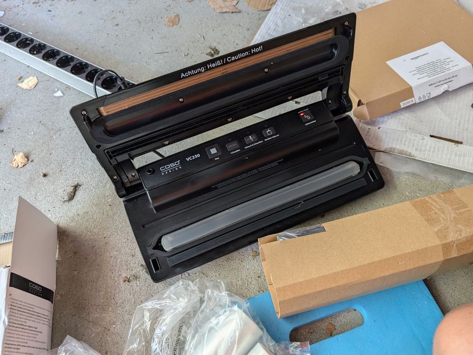 zgrzewarki próżniowej Caso VC 250 Vacuum System.