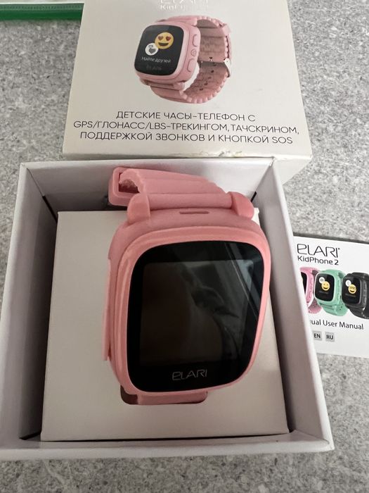 Дитячий смарт годинник Elari Kidphone 2: 750 Смарт-часы