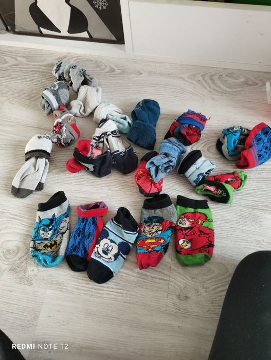 Skarpetki chłopak 23 do 26 Marvel