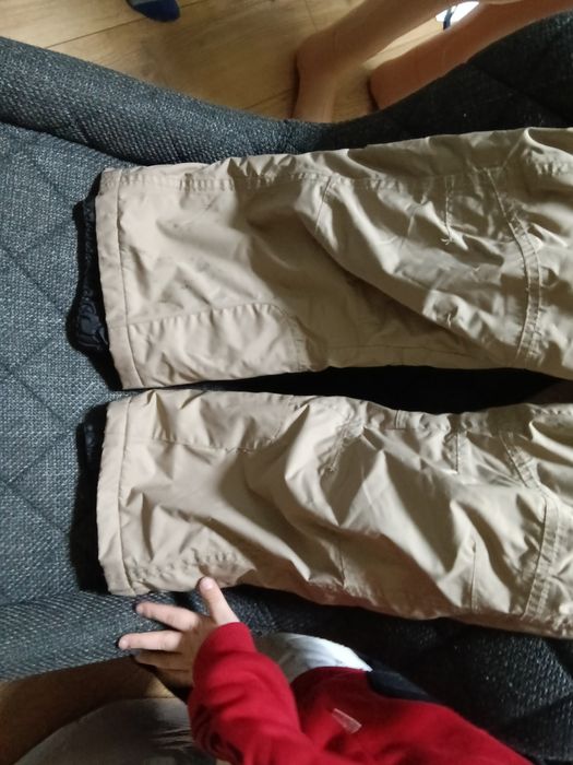 Зимові лижні штани Crivit напівкомбінезон 122 - 128 дитячі