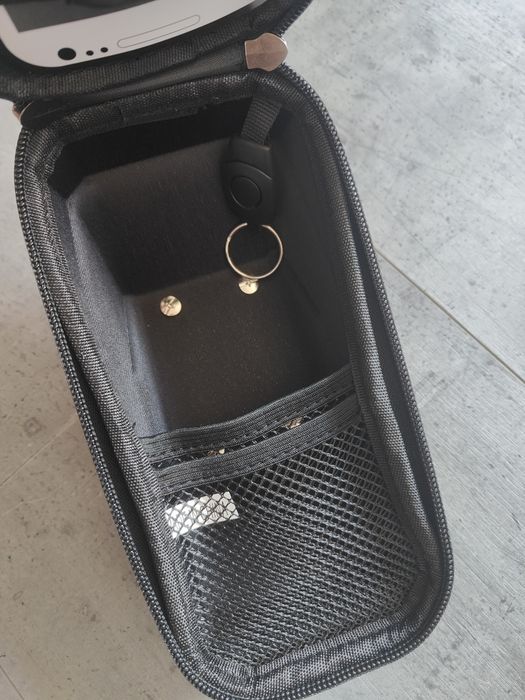 Etui uchwyt rowerowy na smartfon telefon dzwonek zestaw