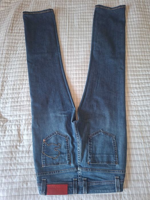 Dżinsy jeansy Puma ciemnoniebieskie 26/32