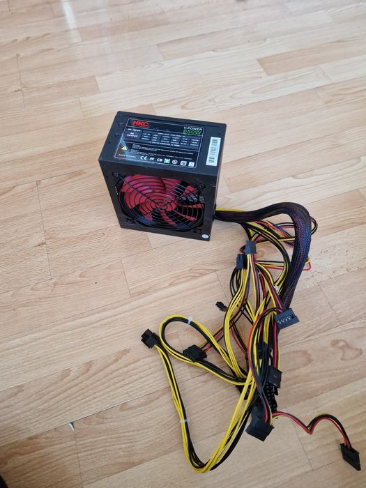 650W Блок живлення. Стан гарний. Розьєми описані в оголошені
