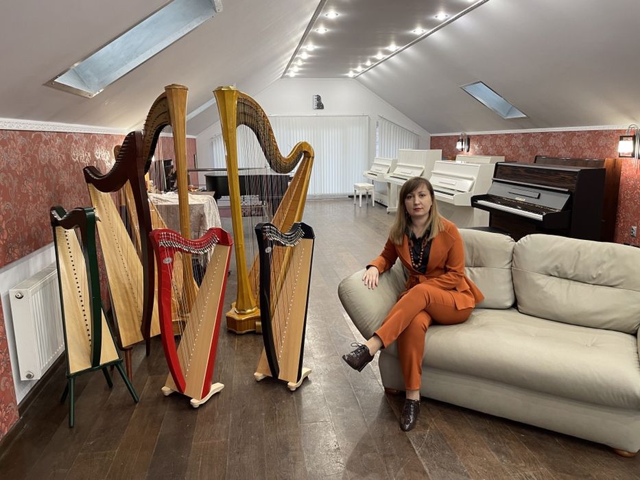 Игра на арфе