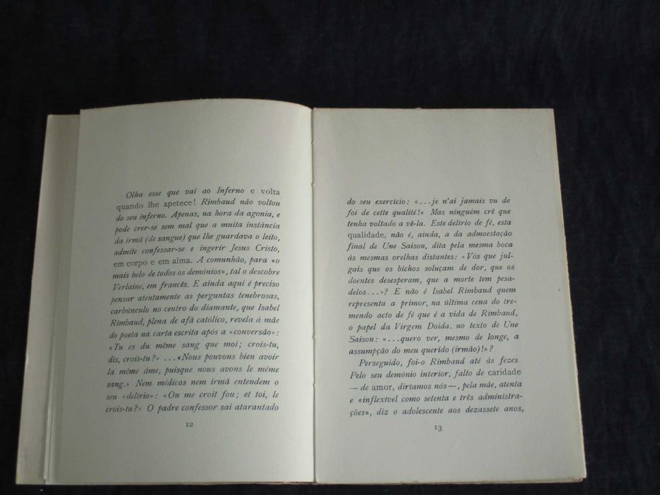 Livro Uma Época no Inferno Rimbaud Mário Cesariny