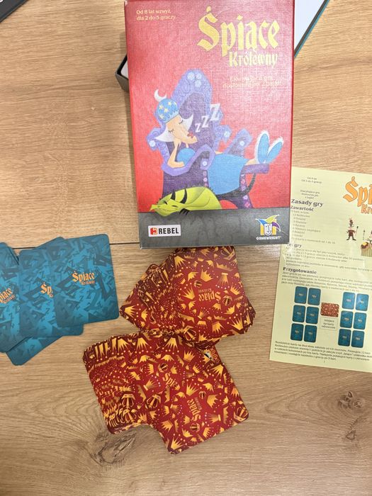 Gra karciana śpiące królewny