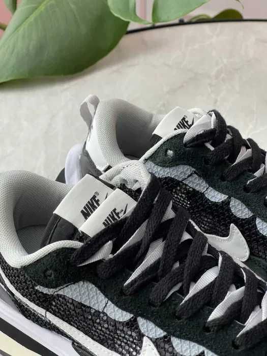 (БЕЗ ПЕРЕДОПЛАТИ) Nike VaporWaffle x Sacai Black White найк чорнобілі