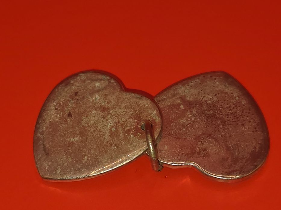 Vintage Serduszka Tiffany srebro