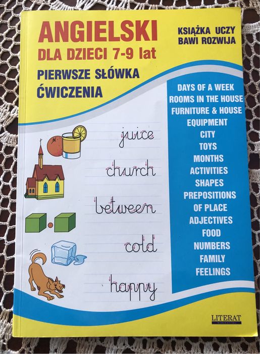 Angielski dla dzieci 7-9 lat | Pierwsze słówka Ćwiczenia