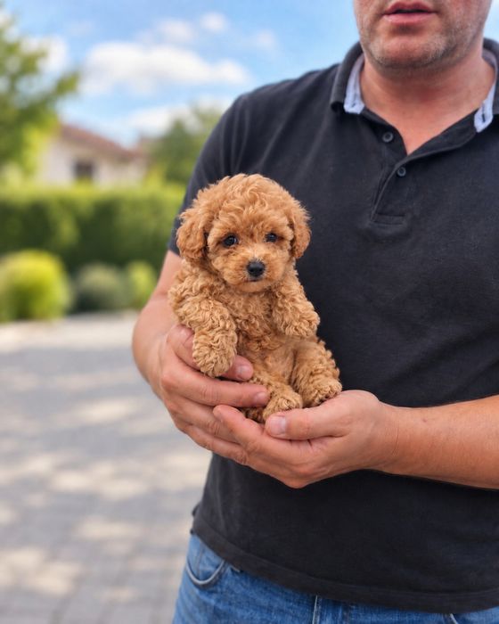Barszo Ciemny Chłopczyk  Maltipoo  Carmelek