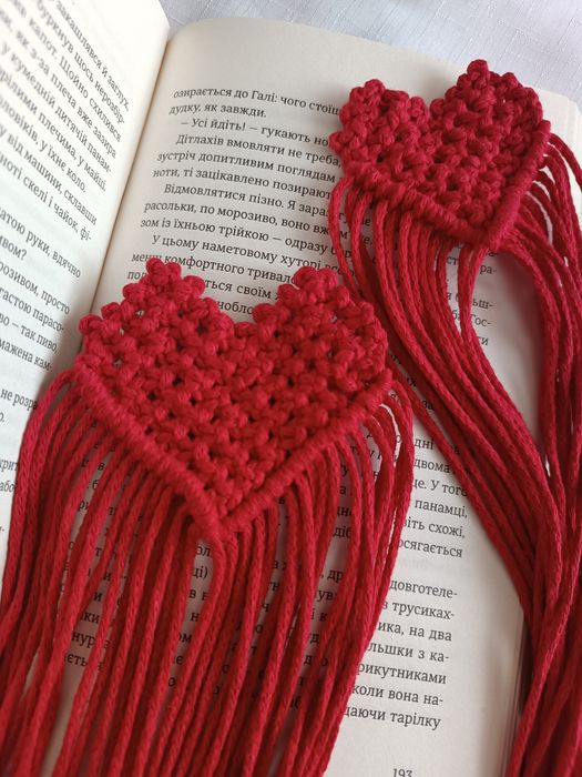 Серце, серденько, серця макраме