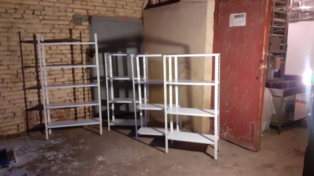 Стелаж металевий складський