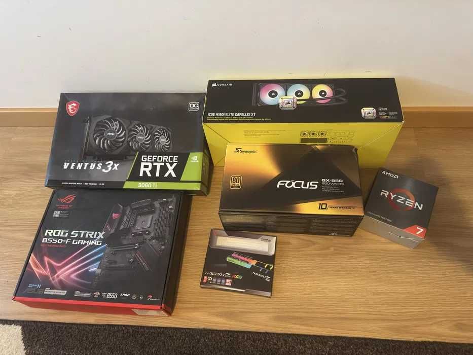 Setup: Ryzen 7 5800X + RTX 3060 Ti + 16GB + SSD 1TB + Water Cooler64739503931907121
